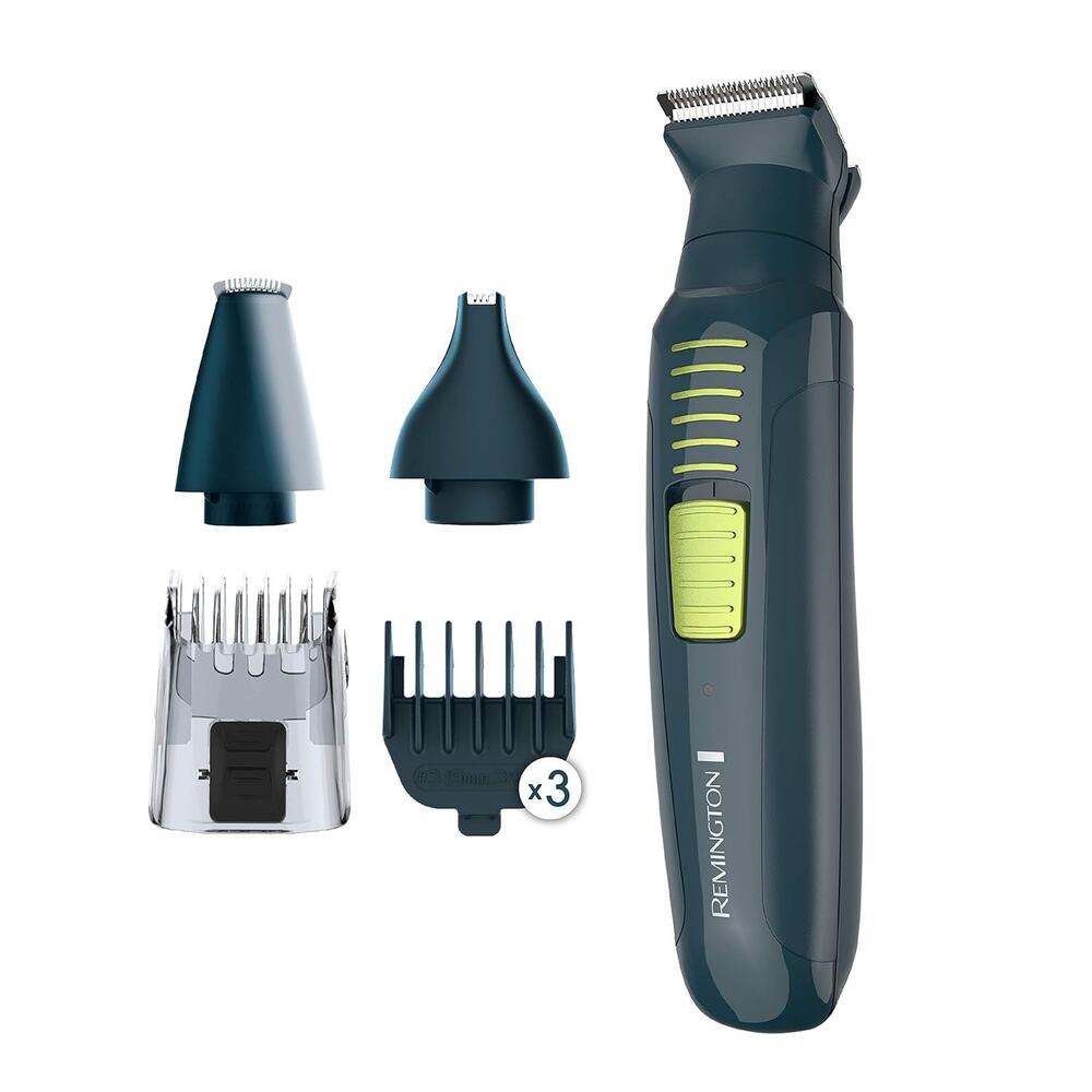 Open box Remington Ultrastyle Rechargeable Total Grooming Kit, PG6111 Teal/Green